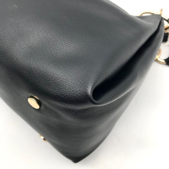 I.N.C. International Concepts Black Nattah Chain Convertible Shoulder Bag - Picture 8 of 11